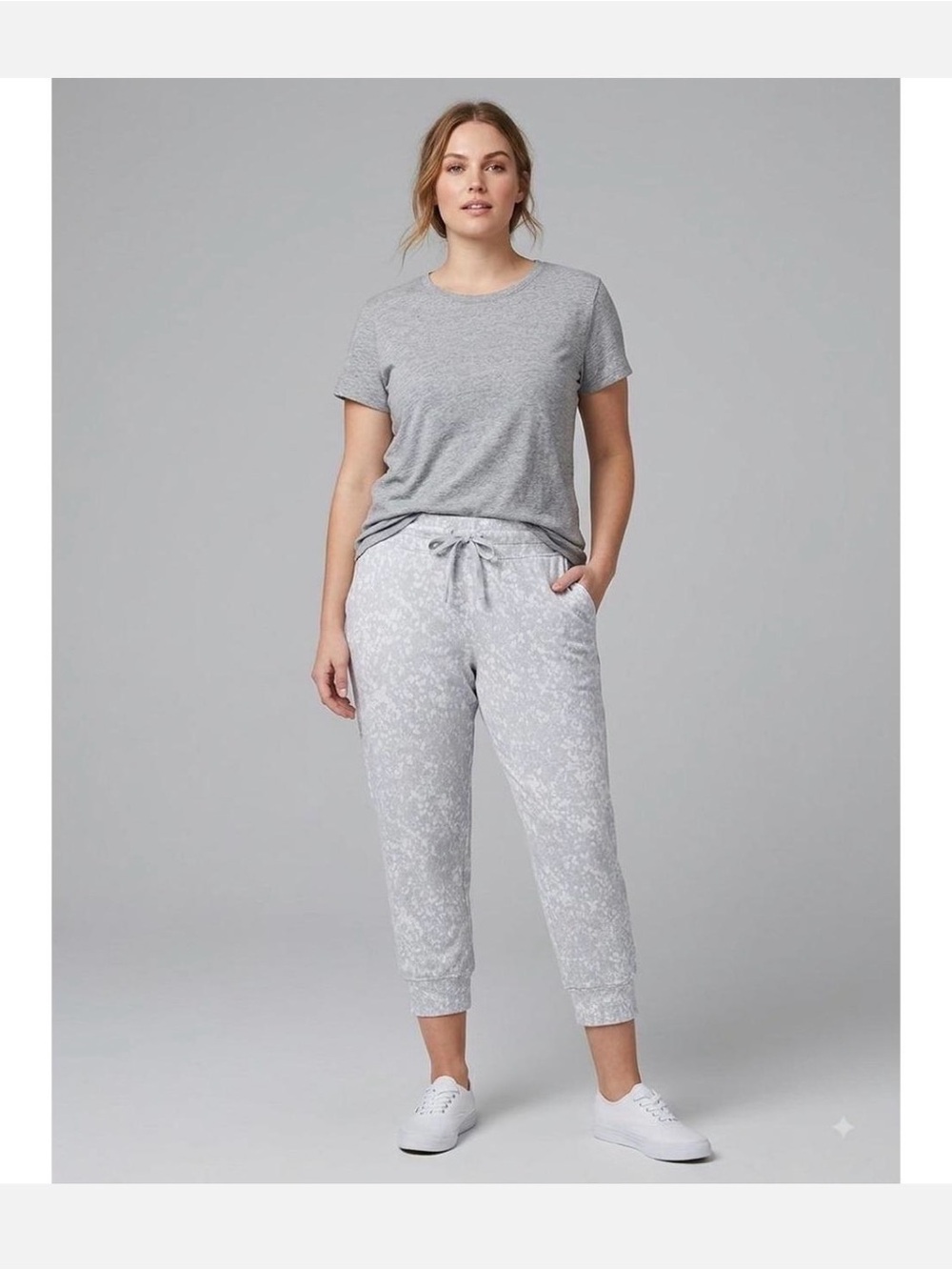 Lululemon Ready to Rulu Crop Jogger Speckle Spritz Grey 4